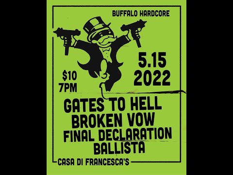 Gates To Hell [FULL SET] May 15, 2022 Live at Casa Di Francesca’s