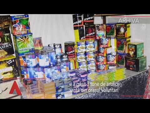 Stiri Mediafax 27 Noiembrie - 3 tone de artificii, confiscate la Voluntari