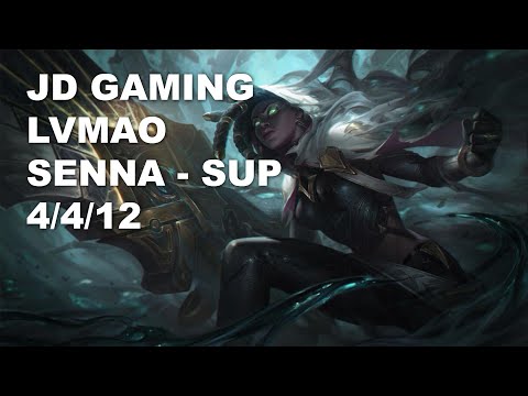 JD Gaming LvMao Sup Senna vs Bard - KR Challenger Rank Game 10.7