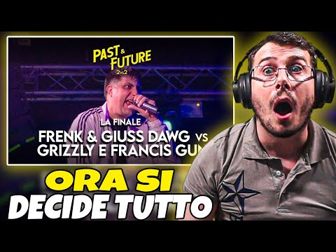 Reaction a GRIZZLY & FRANCIS GUN vs FRENK & GIUSS DAWG - FINALE - END OF DAYS: PAST & FUTURE