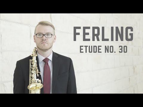 2017 - 2018 Texas All-State Saxophone Etude No. 3 || James Barger, Saxophone