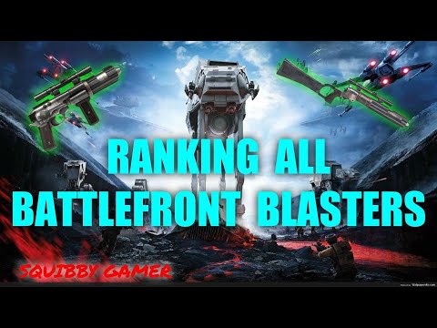 RANKING ALL BATTLEFRONT BLASTERS