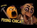 FNAF VR 2 FIXING CHICA Annoying Orange Plays