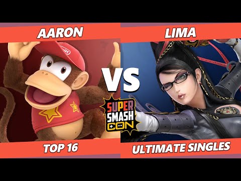 SSC Fall Fest Top 16 - Aaron (Diddy Kong) Vs. Lima (Bayonetta) SSBU Ultimate Tournament