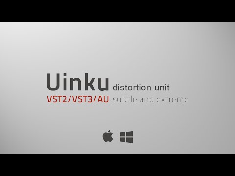 Uinku Distortion plug-in - tweaking Uinku on bass and conga sounds