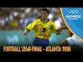 Nigeria vs Brazil - Men's Football Semi-Final Atlanta 1996 | Atlanta 1996 Replays