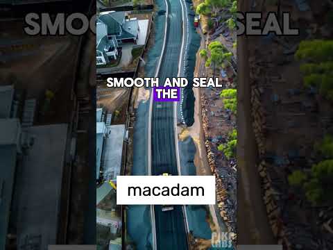 Macadam: The Road's Secret Ingredient! 🚧 #RoadConstruction #Macadam