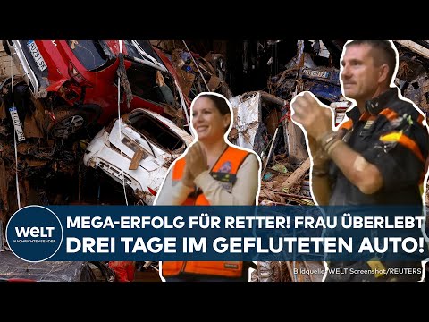 FLUT-KATASTROPHE IN VALENCIA: Frau überlebt drei Tage im Auto, harrt neben Leiche aus!