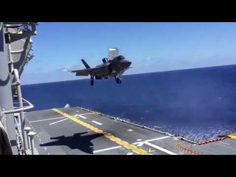 Spektakulärer Start und Landung eines Kampfjets | Flugzeugträger Start Landung USS