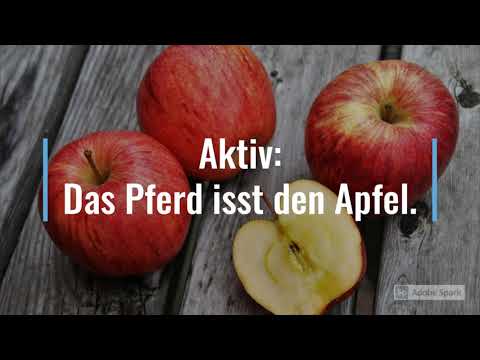 6. Klasse Deutsch Wiederholung und Übungen zu Aktiv/Passiv