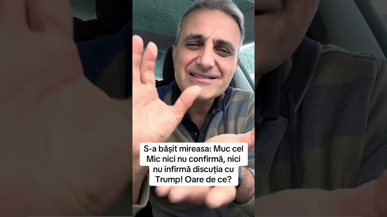 S-a bășit mireasa: nici nu confirmă, nici nu infirmă discuția cu Trump.