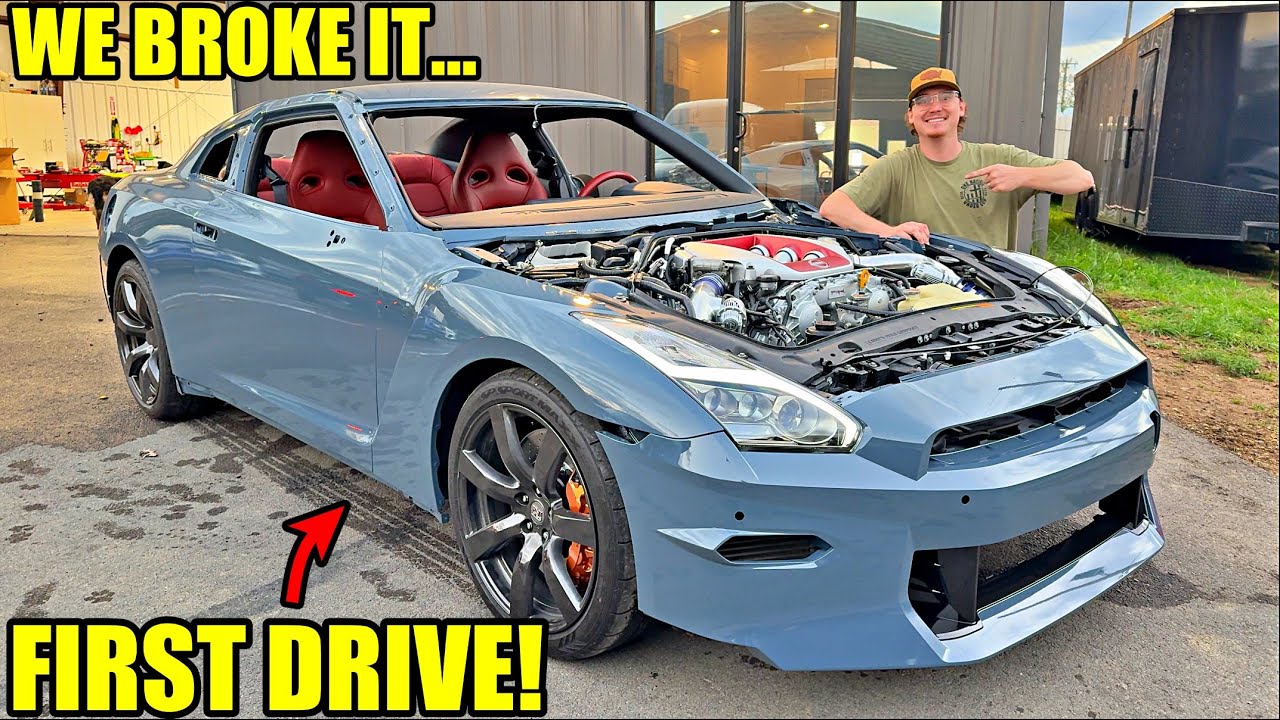 Rebuilding A Wrecked 2024 Nissan GTR (Part 7)