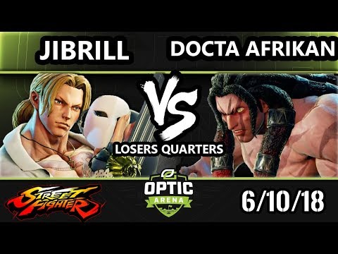 OpTic Arena 2018 SFV - Jibrill(Vega) Vs GGEA | Docta Afrikan (Necalli) Street Fighter V LQ