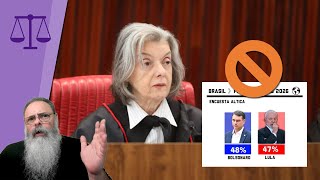 TSE PROIBE PESQUISA com FLÁVIO na FRENTE alegando FALTA CARIMBO: SÓ PODE PESQUISA que ajuda LULA?