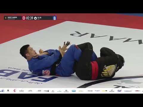 CARLOS SAMBONI vs YU LIN - ABU DHABI WORLD PROFESSIONAL JIU JITSU CUP - 2022