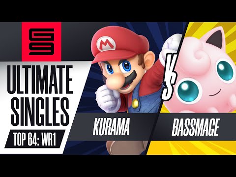 Kurama (Mario) vs BassMage (Jigglypuff) - Ultimate Singles Top 64: Winners R1 Top 64 - Genesis 9