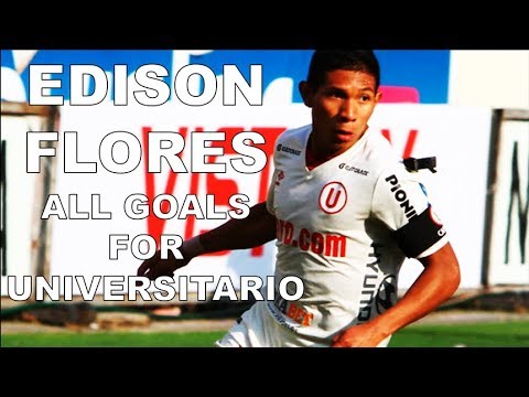 Edison Flores ● All goals for Universitario ● 2011 - 2016