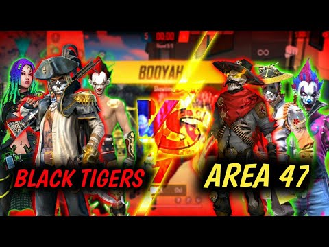 BLACK TIGERS VS AREA 47 || 4 VS 4 || අම්බෝ ලෙනාගෙ ශොටි පාරෙන් මැච් එක ගොඩ ||
