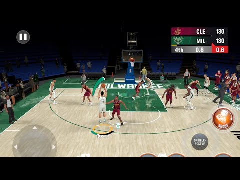 Buzzer beater Game winning shot in NBA 2K22 Mobile