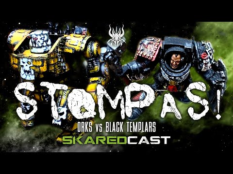 3 STOMPAS - Black Templars vs Orks - Warhammer 40k Battle Report - 2000pts