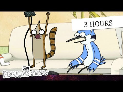 Crazy and Funny Moments! | MEGA Compilation | Regular Show | Cartoon Network