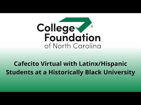 College Foundation of North Carolina video/presentation/materials