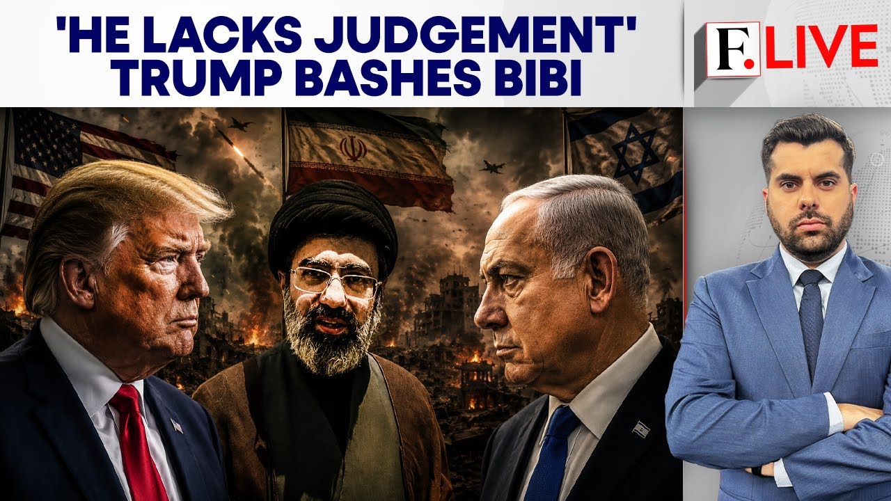 'He Should Be Thankful’: Trump Slams 'Difficult' Netanyahu Amid Iran Peace Deal | Firstpost Live