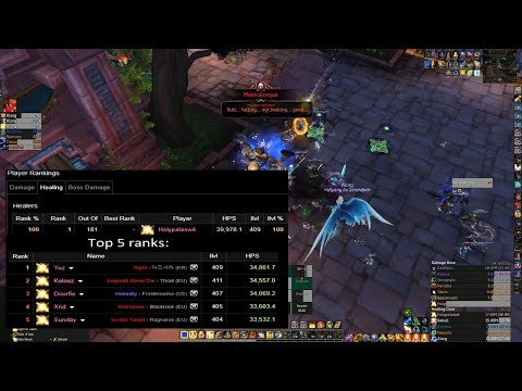 New style of Holy Paladin - Mekkatorque Mythic - Rank1 @ 40k hps - Holy Paladin POV