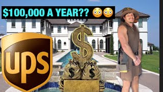 How Much Does a UPS Driver make! 📦💰