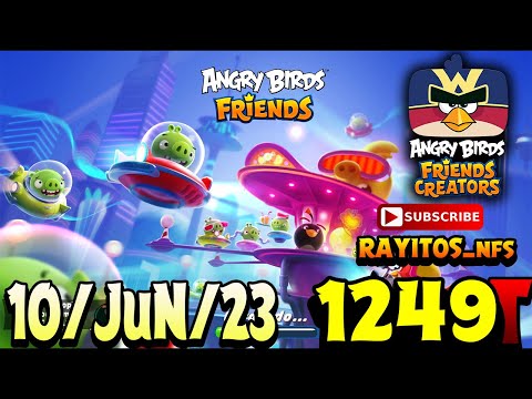 Angry Birds Friends All Levels Tournament 1249 Highscore POWER-UP walkthrough