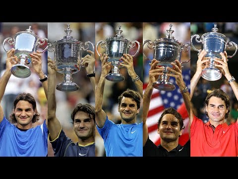 Roger Federer: Five US Open Titles