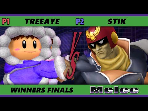 S@X 440 Winners Finals - Treeaye (Ice Climbers) Vs. Stik (Captain Falcon) Smash Melee - SSBM