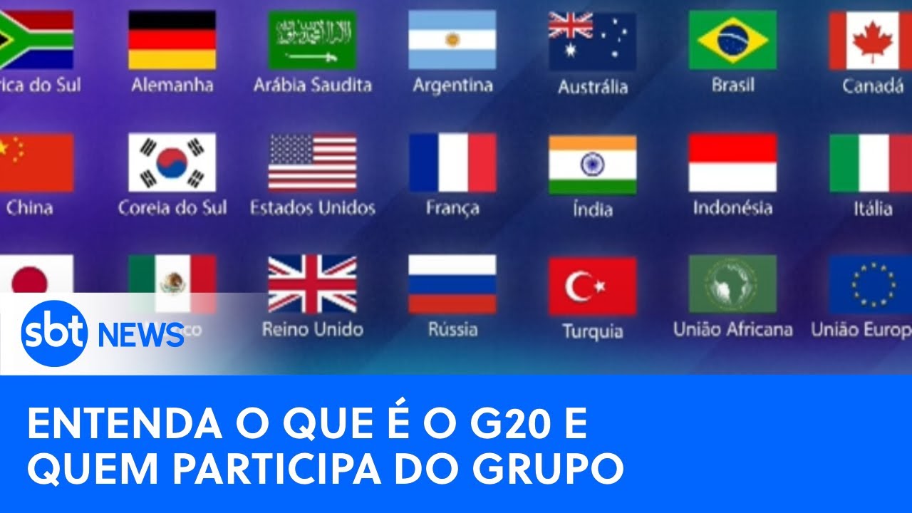 Entenda o que é o G20 e quem participa do grupo | Mapa Mundi