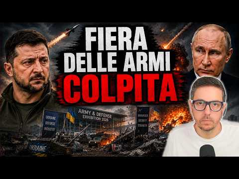 MISSILI RUSSI SULLA FIERA DELLE ARMI A KIEV