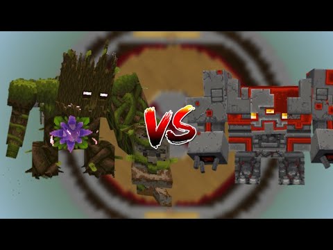 Jungle Abomination vs Redstone Monstrosity | Minecraft Mob Battle