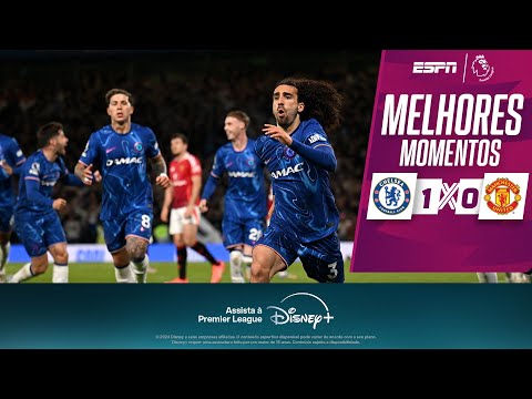 Gols e lances de Chelsea x Manchester United