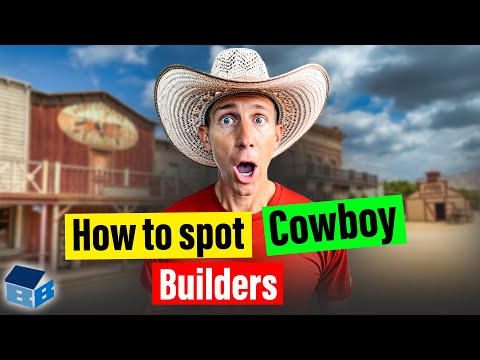 How To Spot Cowboy Builders! Red Flags To Look For