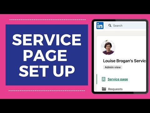 LinkedIn Service Page for Freelancers Marketplace - YouTube