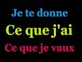 Jean-Jacques Goldman - Je te donne (lyrics ...