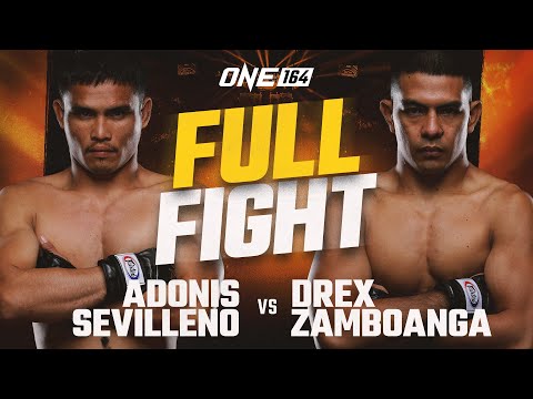 Drex Zamboanga vs Adonis Sevilleno full fight