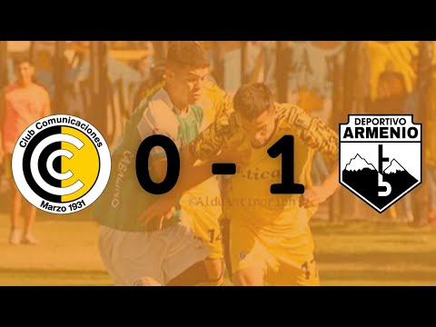 COMUNICACIONES 0 vs. DEPORTIVO ARMENIO 1 • Primera B