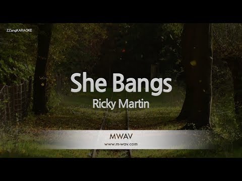 Ricky Martin - She Bangs (Melody) (Karaoke Version)