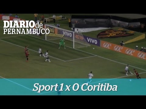 Sport vence o Coritiba por 1 a 0