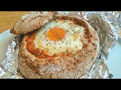 Lo que lleva dentro te encantará! | Pan relleno con huevo | El Dulce Paladar