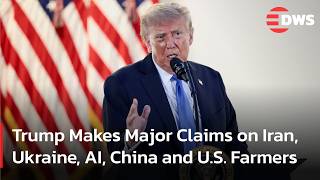 WATCH: President Donald Trump Makes Major Claims on Iran, Ukraine, AI, China and U.S. Farmers | AC15