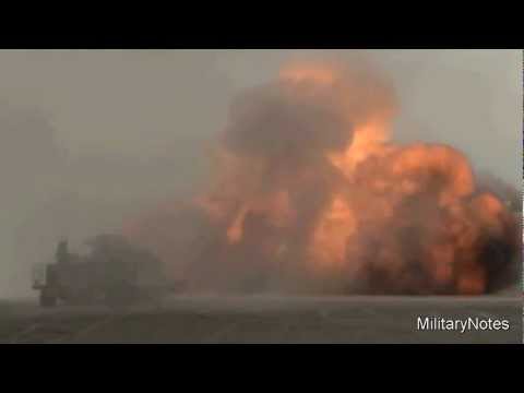 British PYTHON Rocket Propelled Mine Clearing System in Afghanistan