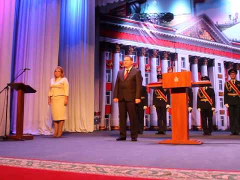 Александру Михайлову вручили руль от области и сравнили с дождем