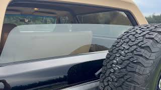 1989 Ford Bronco Eddie Bauer - Back Window