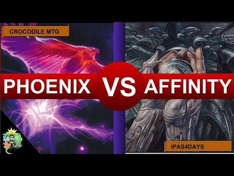 Modern 2019: Match 2 - Mono Red Phoenix vs Affinity