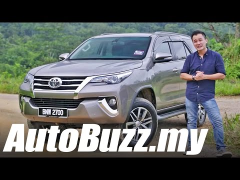 2016 Toyota Fortuner 2.7 SRZ SUV review - AutoBuzz.my